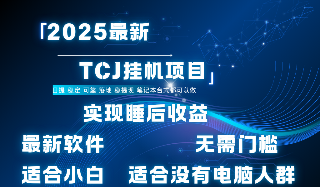 最新海外TCJ无门槛美金项目可矩阵放大操作 单日可达400+日提